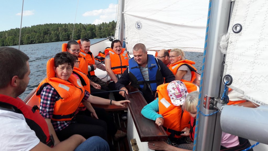 2018.09.08 Obchody 70lecia żeglarstwa w Lęborku na przystani w Lubowidzu